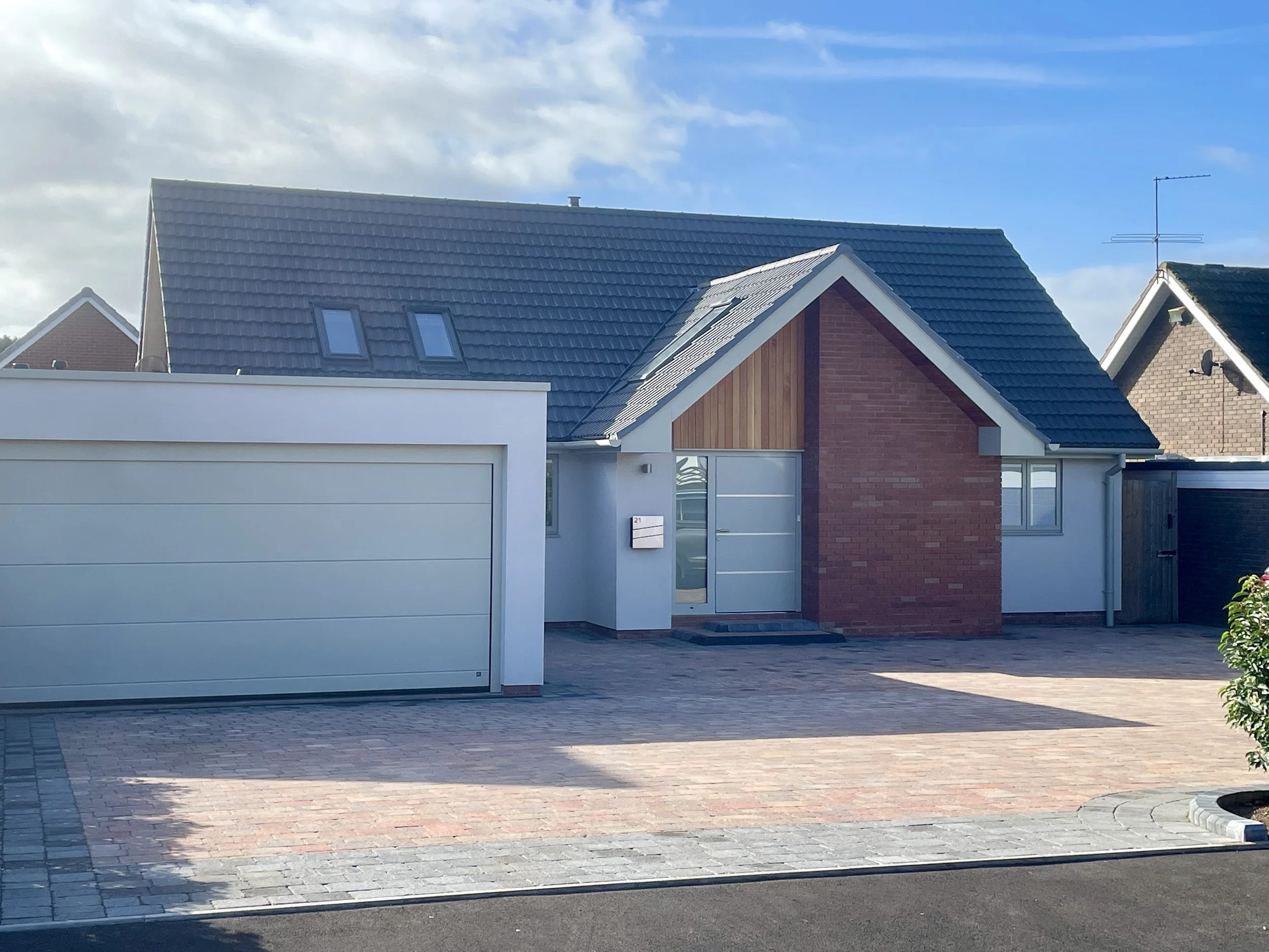 extensions and internal / external alterations to modernise dated 70's bungalow located between Stourbridge and Hagley