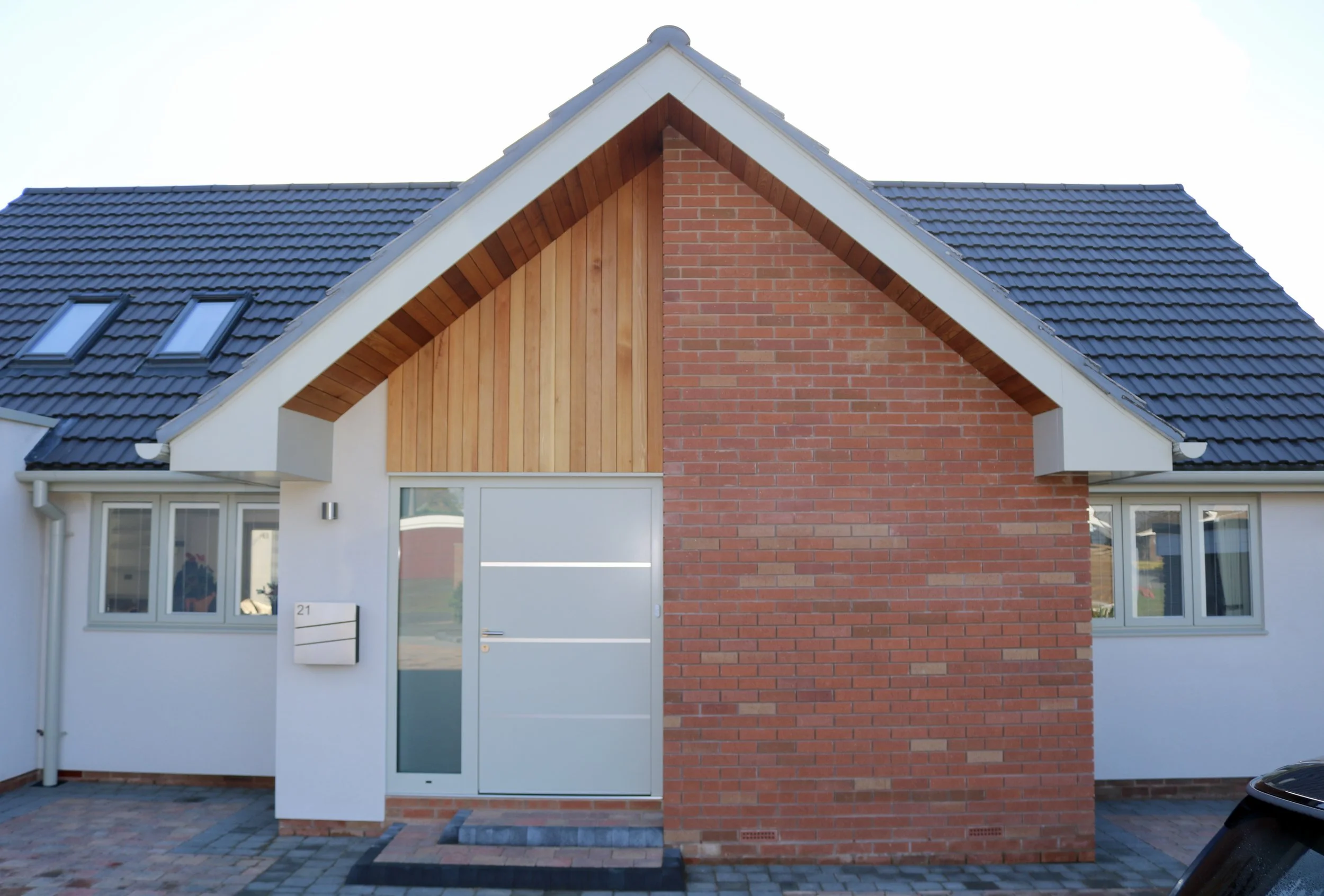 extensions and internal / external alterations to modernise dated 70's bungalow located between Stourbridge and Hagley