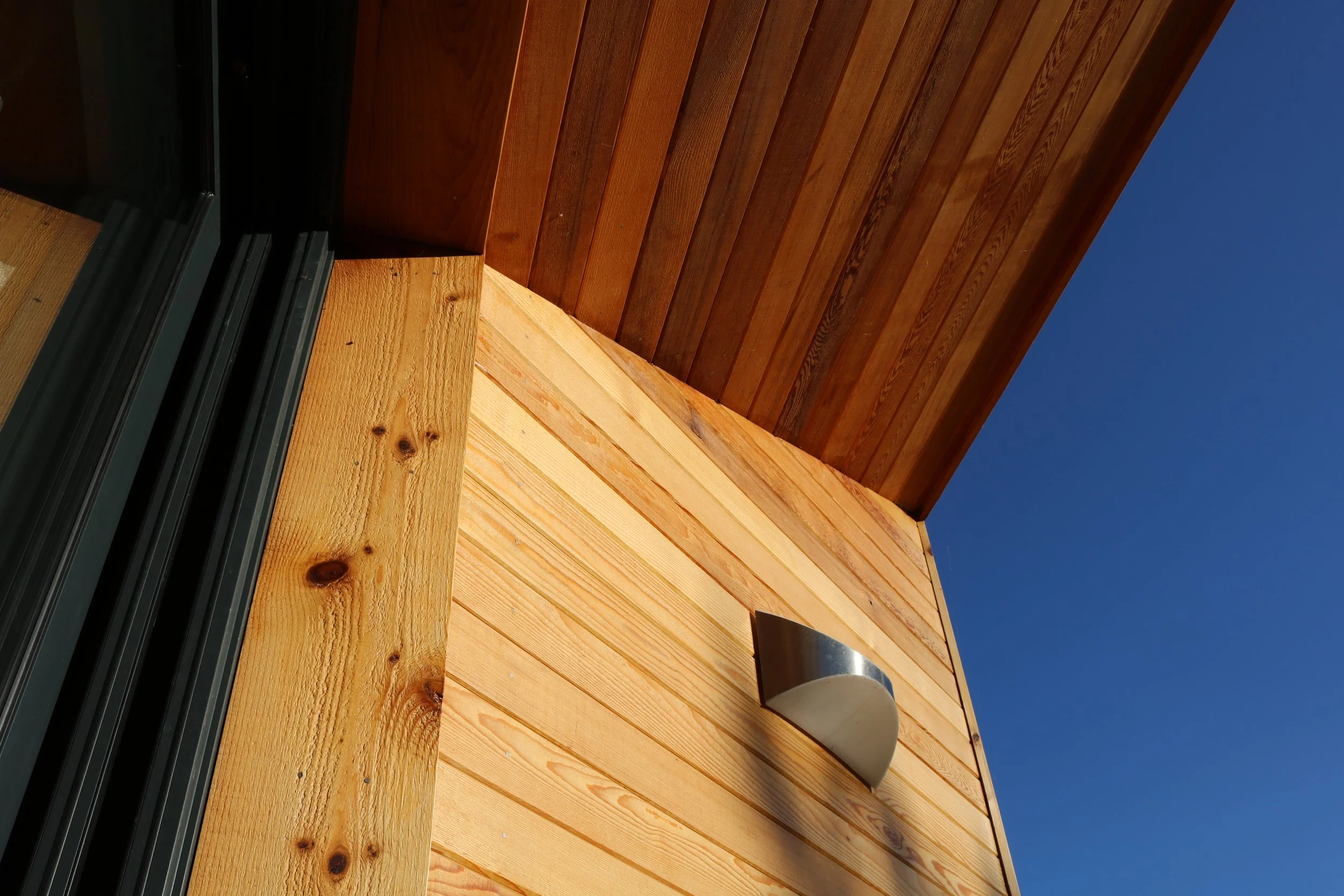 Contemporary cedar clad rear extension creating open plan family living space onto garden in Four Oaks, Sutton Coldfield (Copy) (Copy) (Copy)