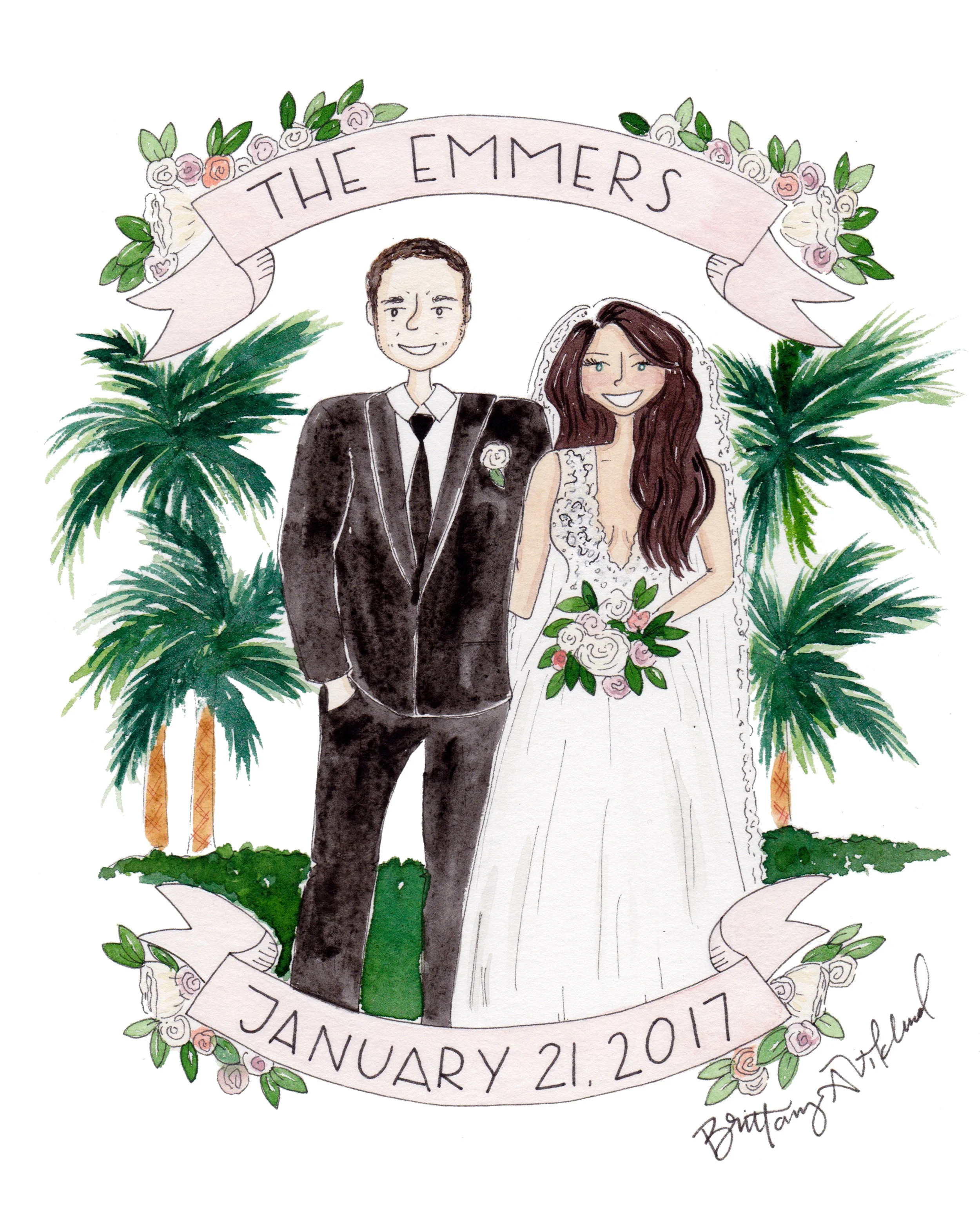 Brittany Viklund Illustration Oklahoma Editorial Artwork Custom Watercolor Interior Design The Emmers.jpg