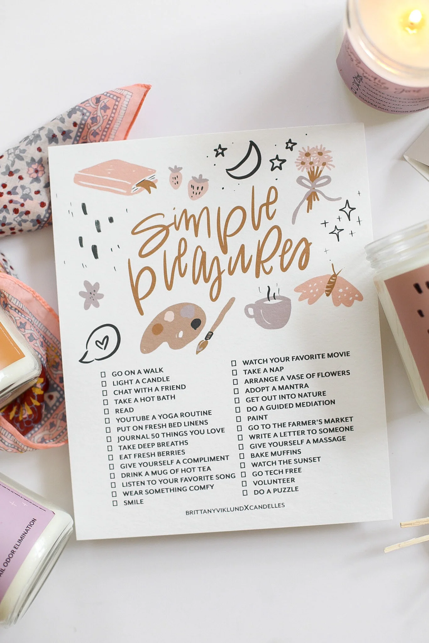 INDULGE IN SIMPLE PLEASURES