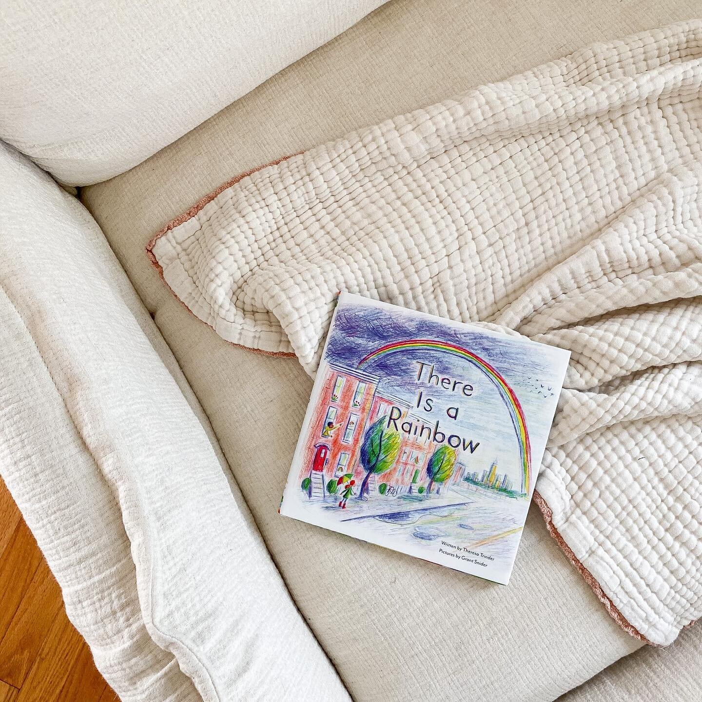 Parent of the pandemic&mdash; a role I&rsquo;ve been stumbling through &amp; navigating day-by-day, moment-by-moment for a full year now. &ldquo;There Is a Rainbow&rdquo;, published by @chroniclebooks, is a reminder for me as much as it is for my lit