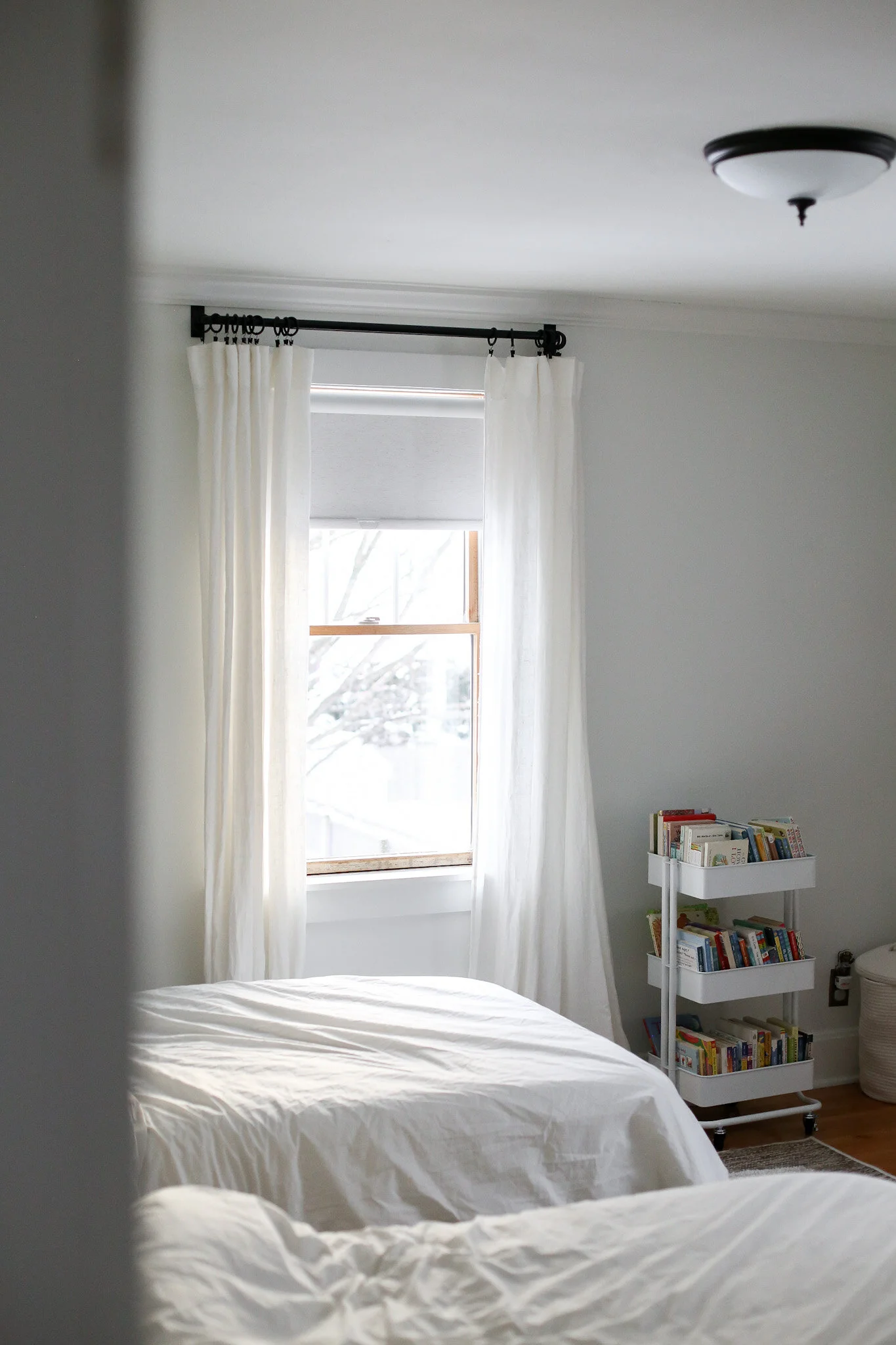 NEW HOME, WINDOW TREATMENTS