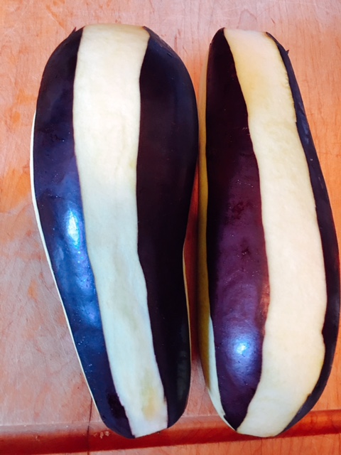 What I call "stripe" peeling