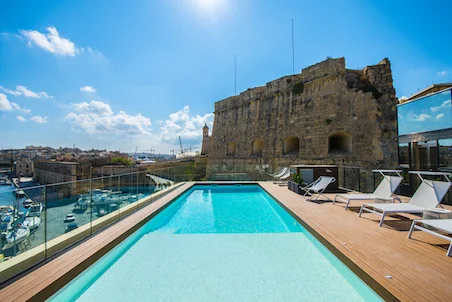 Design of the Times: A Palatial All-Suite Hotel Opens in Malta