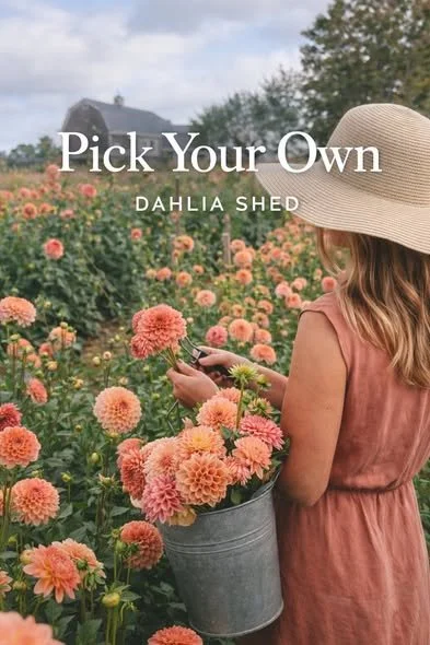 Dahlia U Pick Experience Tickets will be released in August