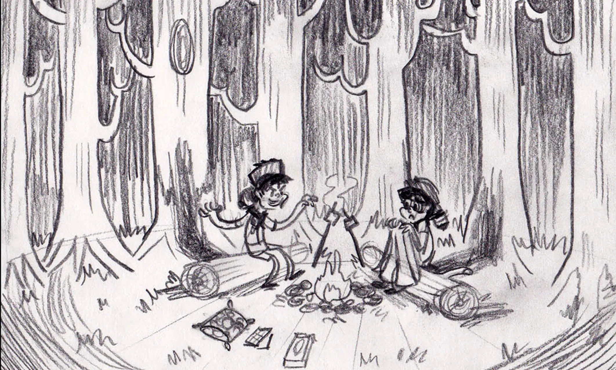  Initial Story Sketch&nbsp; 