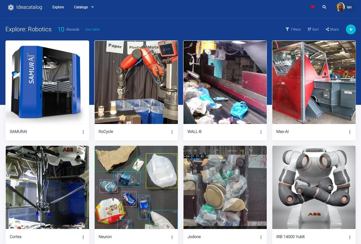 Latest areas of interest in teleoperation, aging infrastructure monitoring and sort &amp; segregation