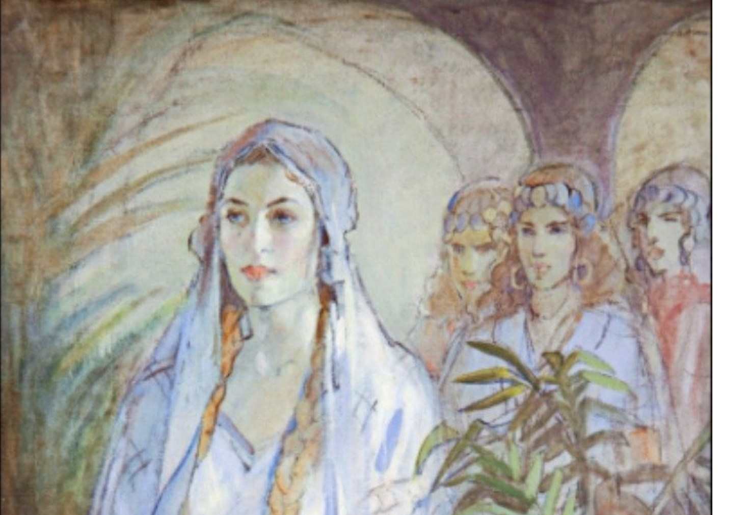‘Esther’, Minerva Teichert - Women in the Bible