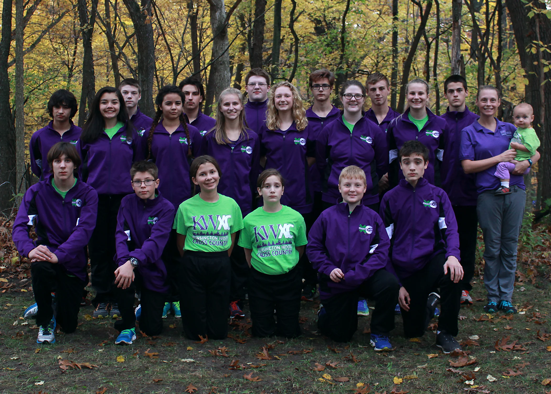 Kensington Woods Schools Cross Country, 2016