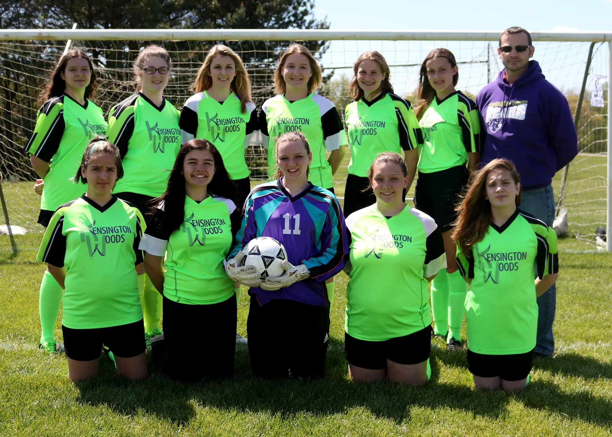 Kensington Woods Schools Girls Soccer, 2017