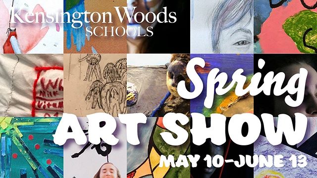 Join us tonight for our Spring Art Show Opening from 5:30-7pm!