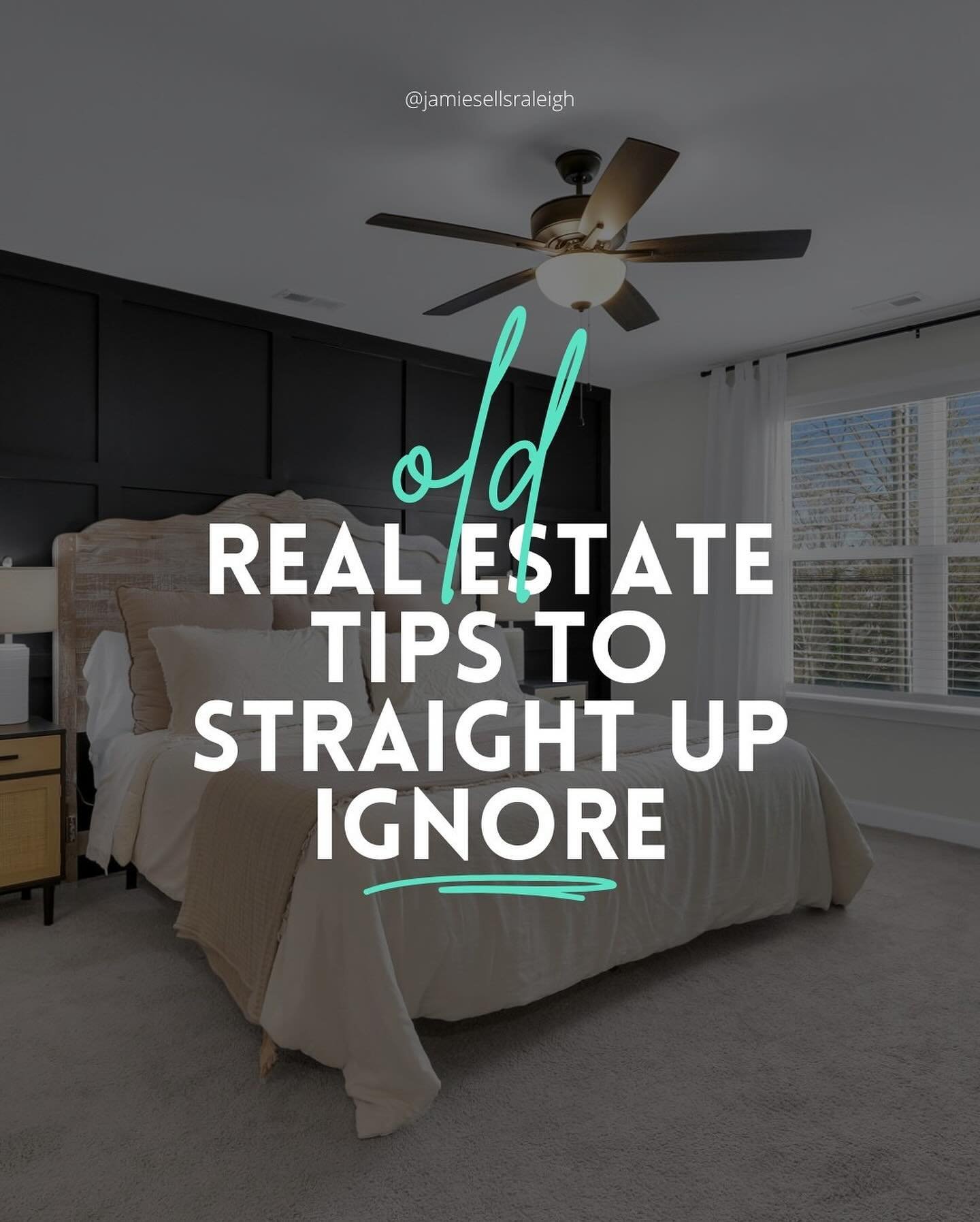 Listen... I'm not going to sit here and try to convince you to sell a house right now. What I am going to do is tell you why you need to ditch these old real estate &quot;tips&quot; that are setting you back, whether you're a seller or a realtor. 👏?