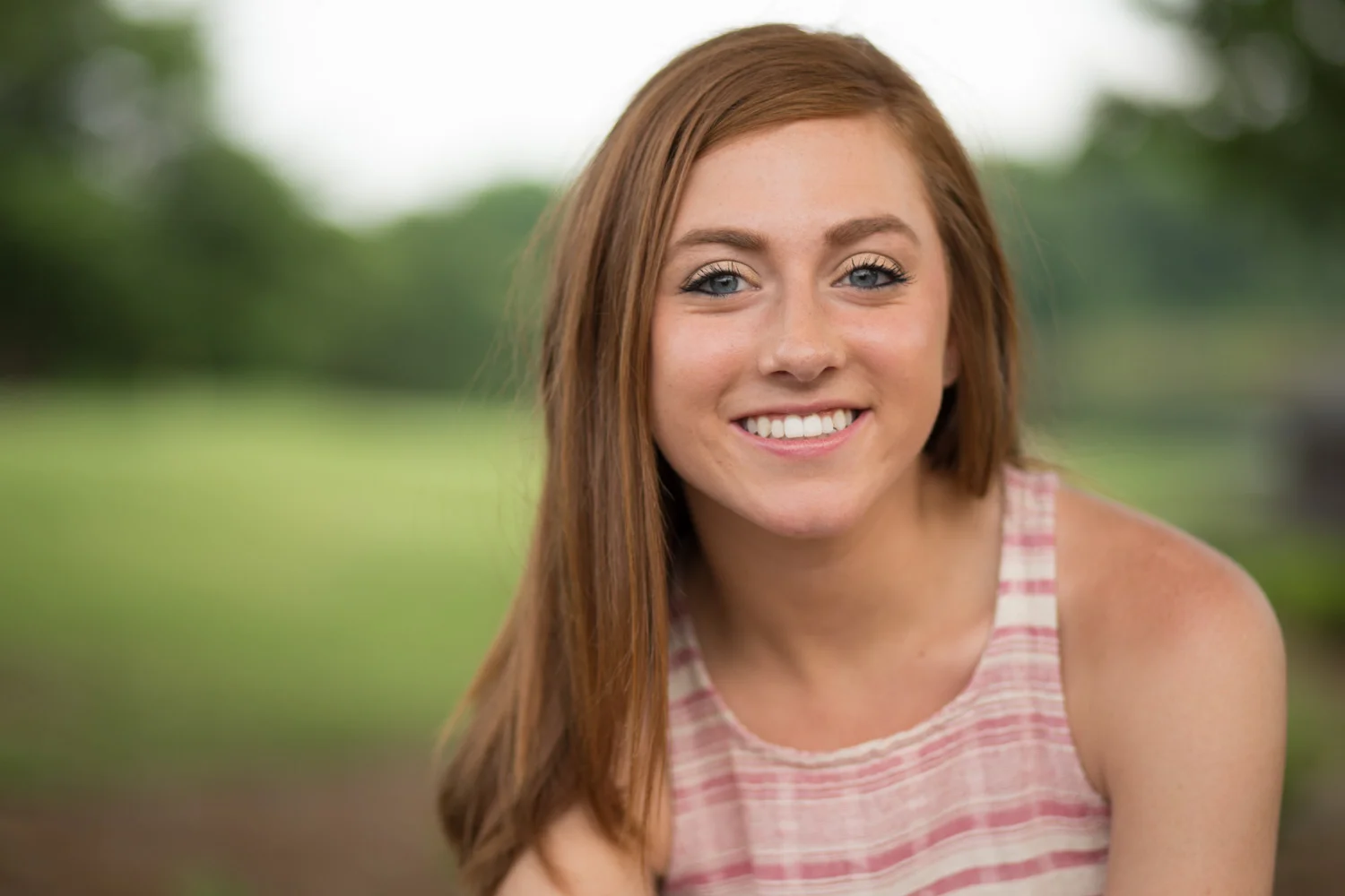 those blue eyes - charlotte high school senior photographer