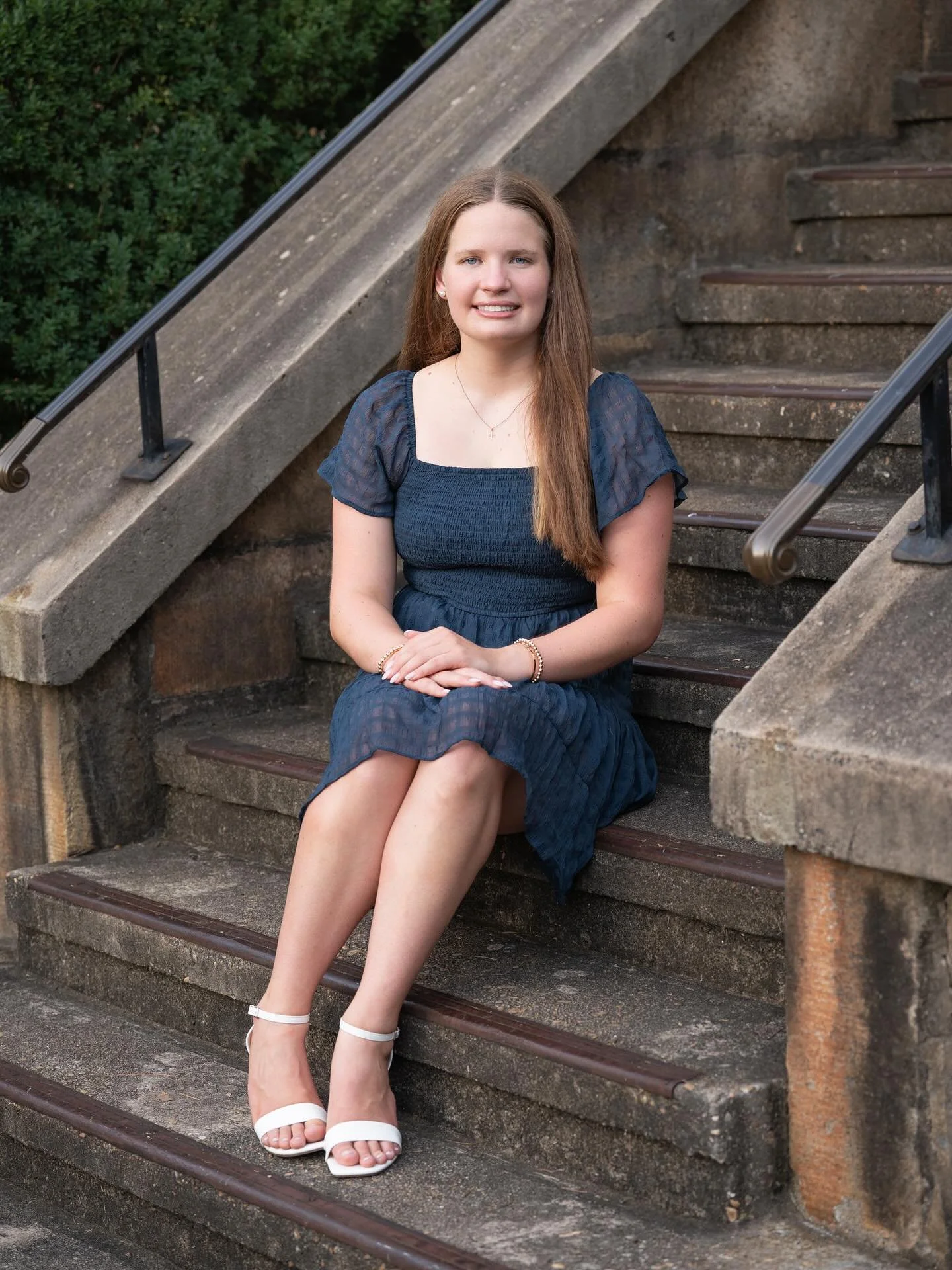 I had the pleasure of photographing this beautiful high school senior from Iowa a few weeks ago.  She wanted her senior portraits taken in Charlotte with her lovely grandmother. These two really are very wonderful people with a very special relations