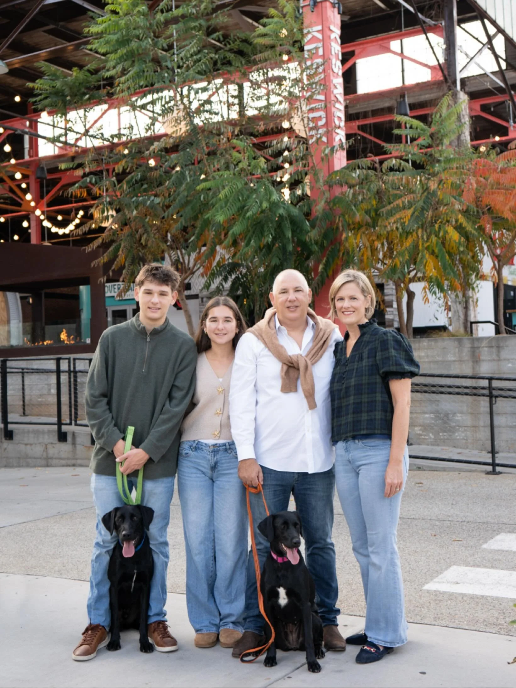 I&rsquo;m so glad I met this husband and wife while shopping at South End Exchange earlier this year.  Great fun with their family of four and their two puppies.