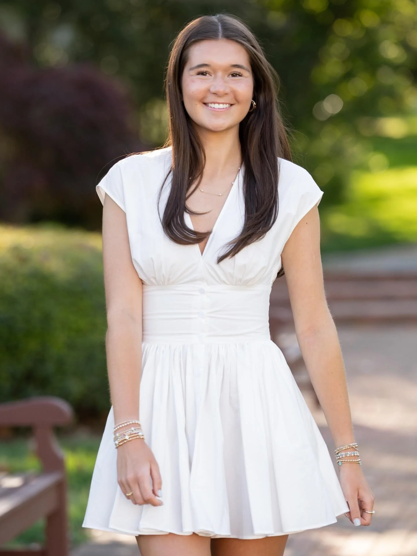 Enjoying the last days of high school before heading to Chapel Hill in the fall!  So happy I photographed this pretty senior and her older sister a few years ago.