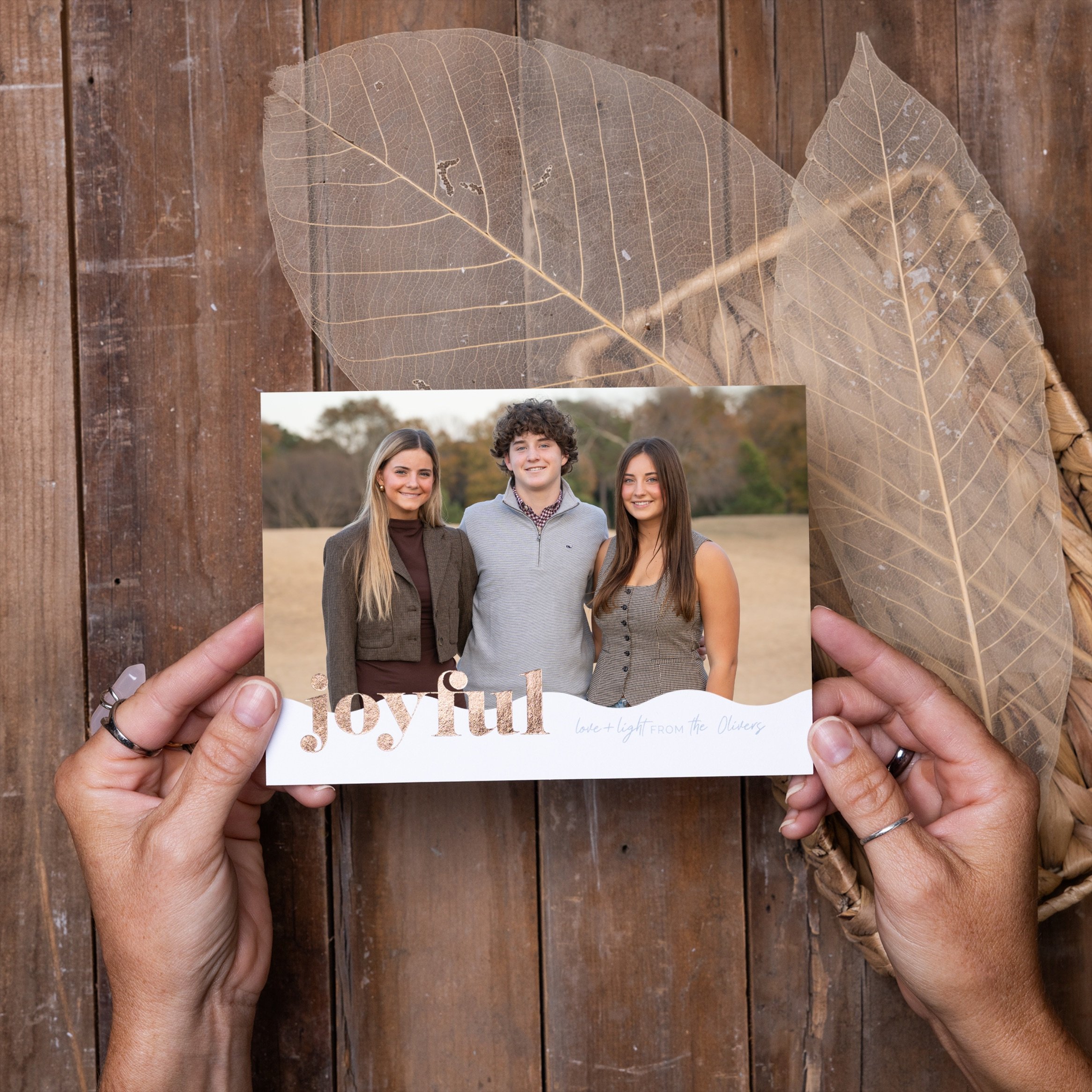 Joyful cards for family in South Charlotte