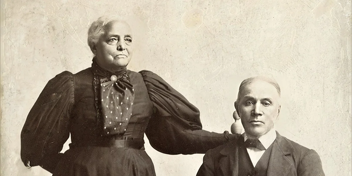 Mary & Basil Biggs photograph