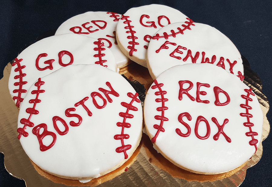 Red Sox Sugar Cookies — POPOVERS ON THE SQUARE