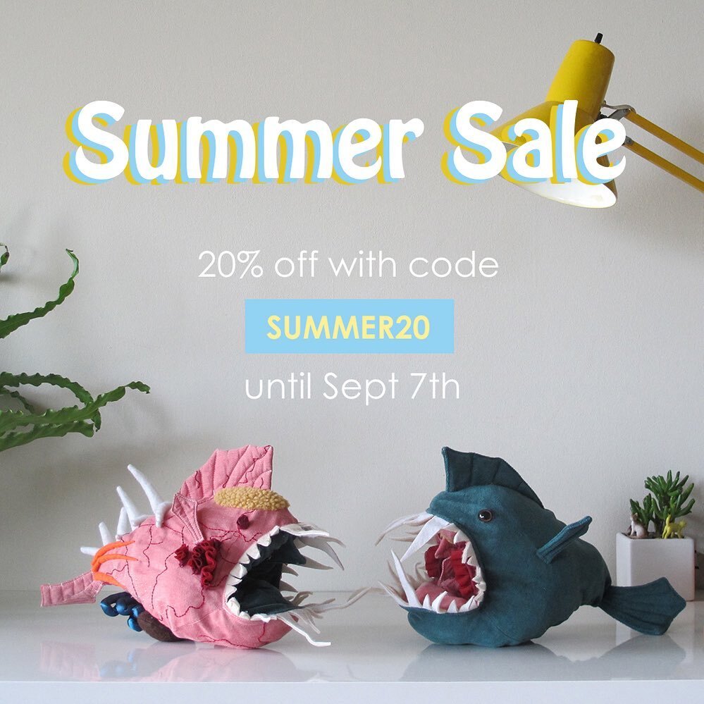 Get 20% off your order of Morris the fish, now through September 7th with code SUMMER20

#sale