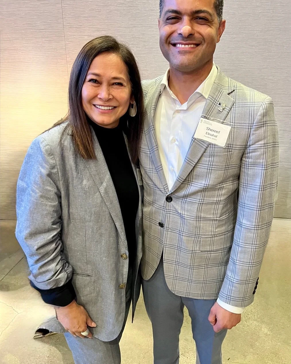 Honored to be in the presence of Dr. Shereef Elnahal, President of OHSU, and Dr. Brian Druker, pioneering scientist and creator of Gleevec, along with esteemed physicians, medical students, and generous donors. It was great to have a chance to chat w