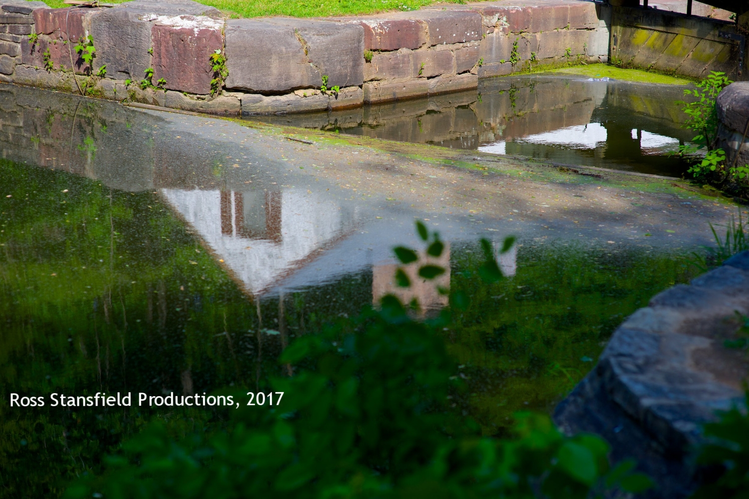 Lock House reflect in canal