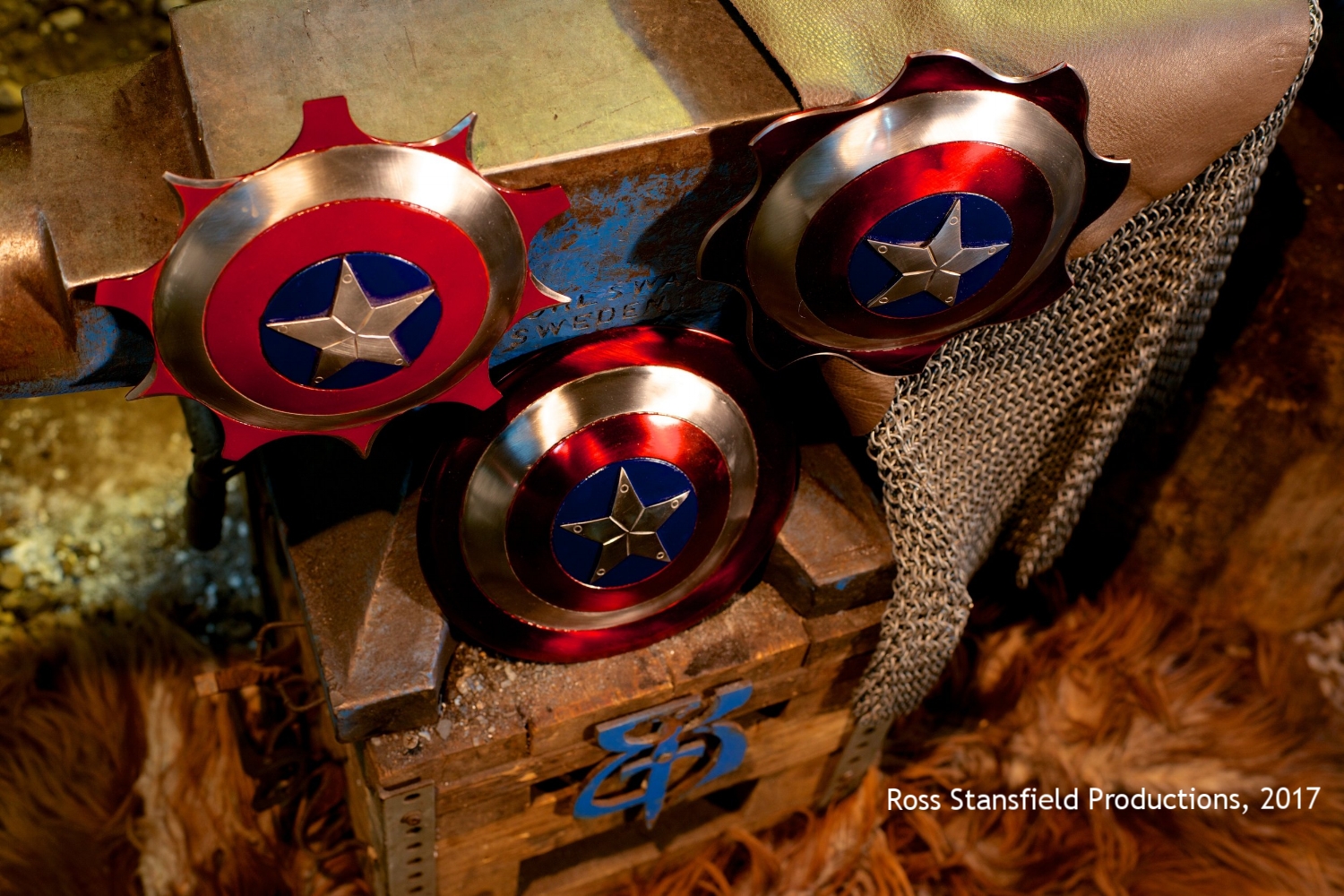 Captain America Throwing Stars