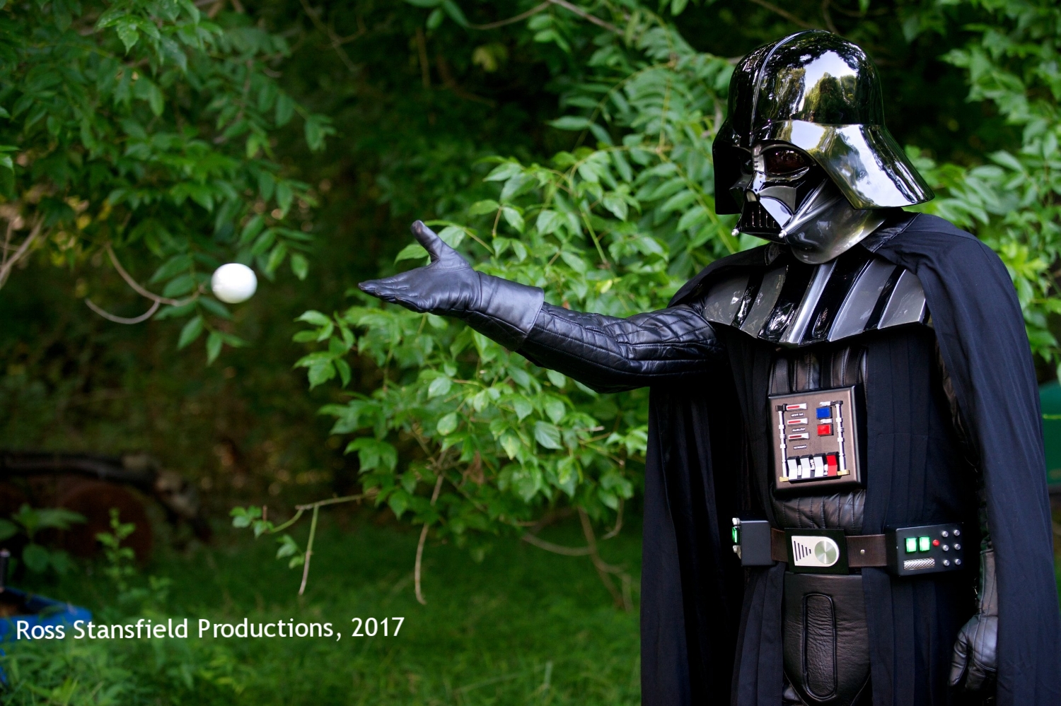 Darth Vader Throws Energy Globe