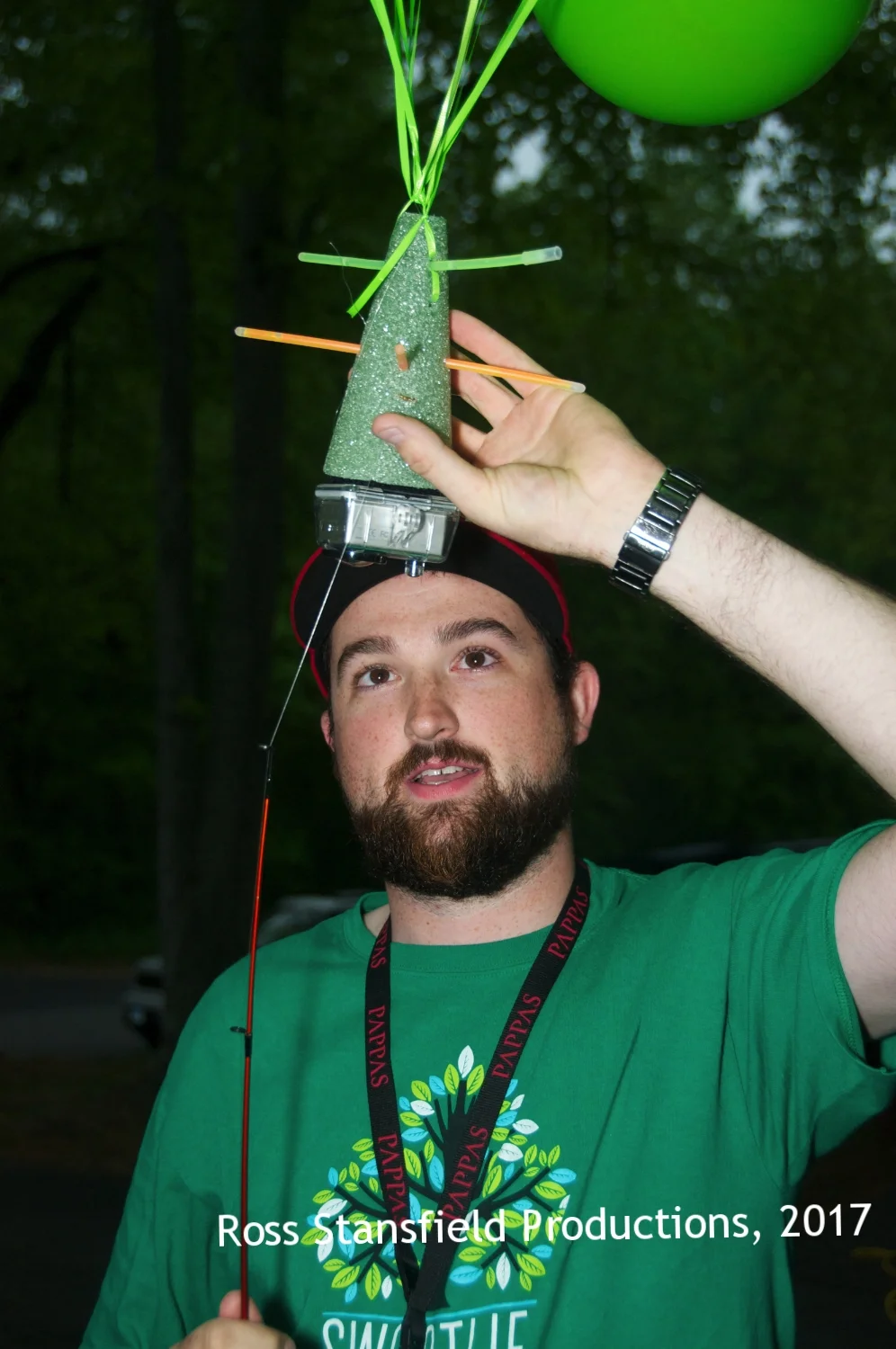 Before Drones there were Green Balloons and Go Pros