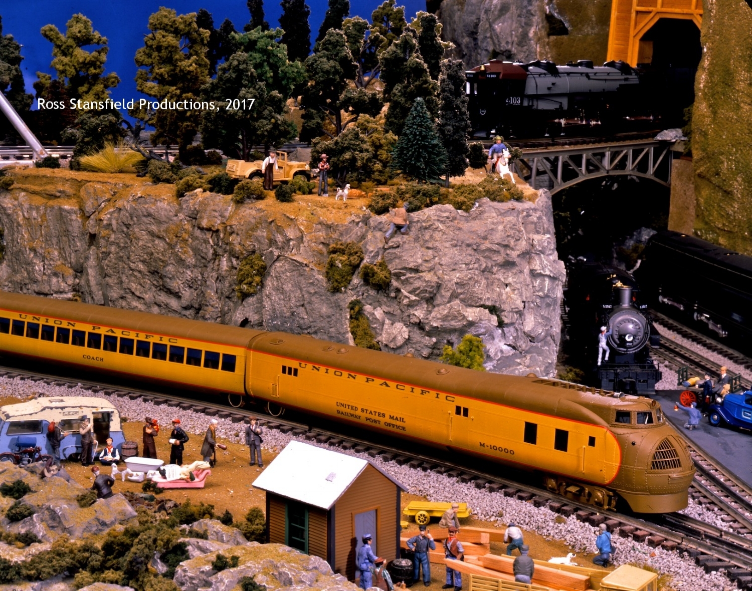 3rd Rail UP Streamliner and Cab Forward.