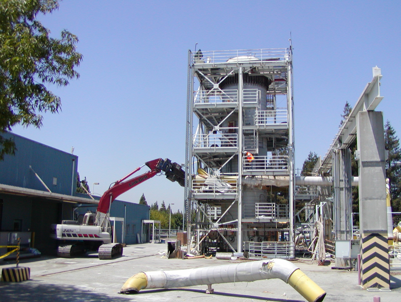 GE Nuclear Test Stand