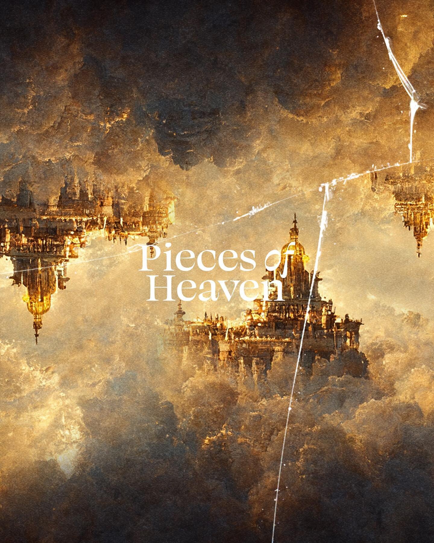 Pieces of Heaven

A fun Midjourney prompt and some photoshop.
New work for @sundaysocial.tv keep an eye out!