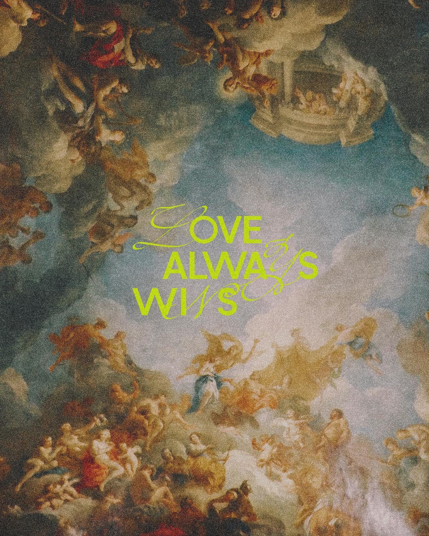 Love always wins.