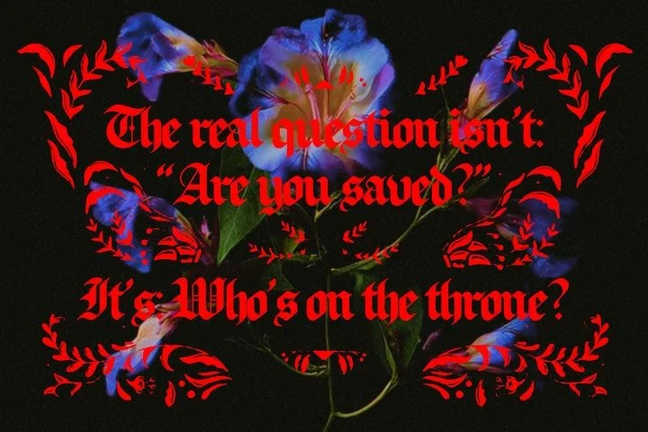 Who is on the throne?