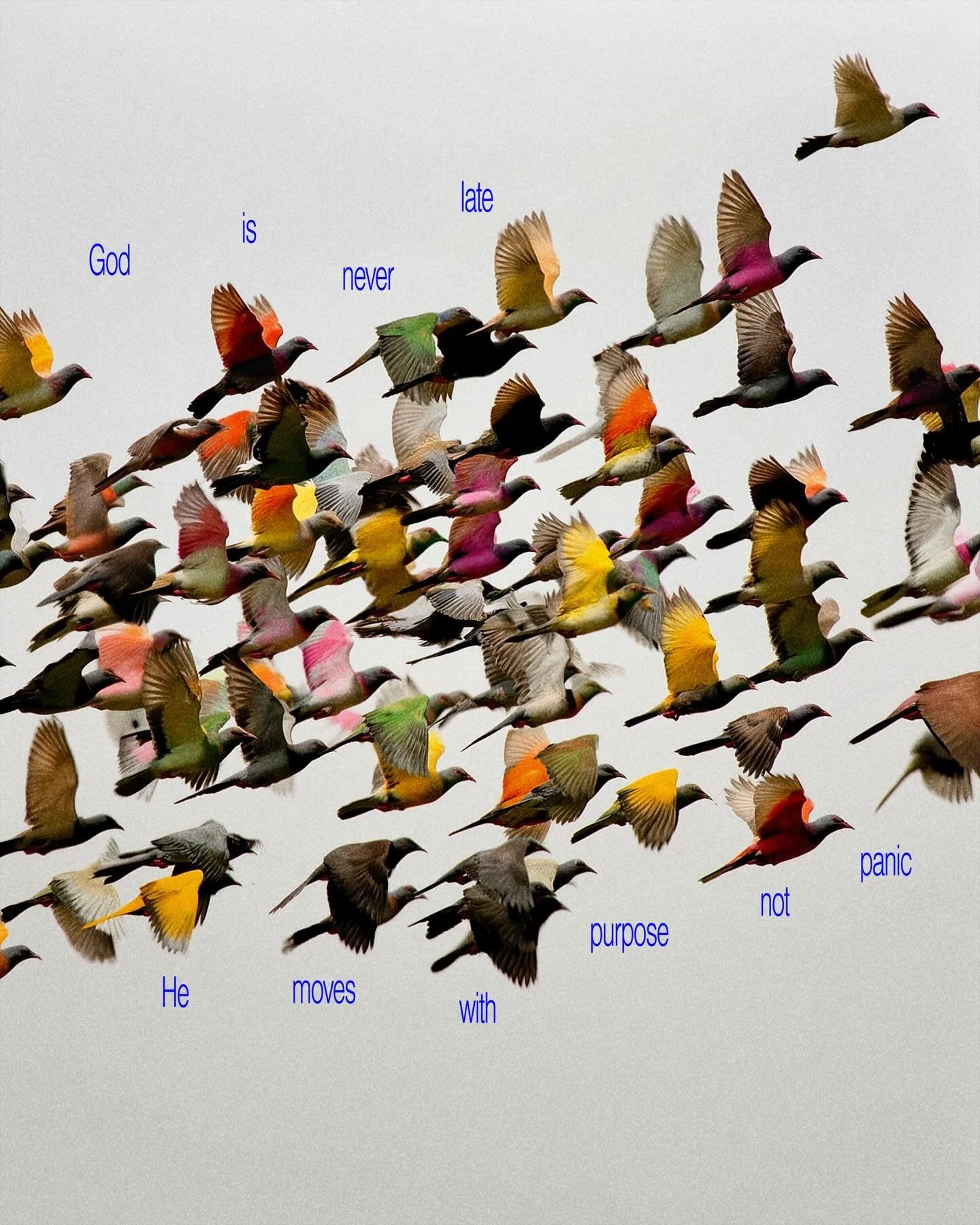 Stay patient.
God isn&rsquo;t done yet.