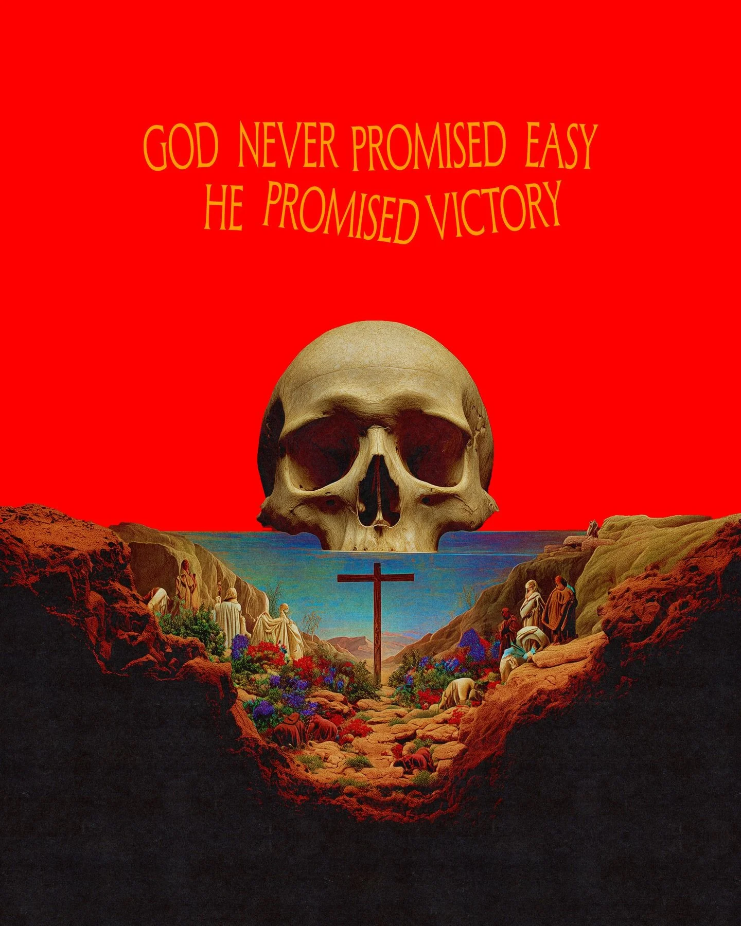 Faith is not proven by a life with no battles.