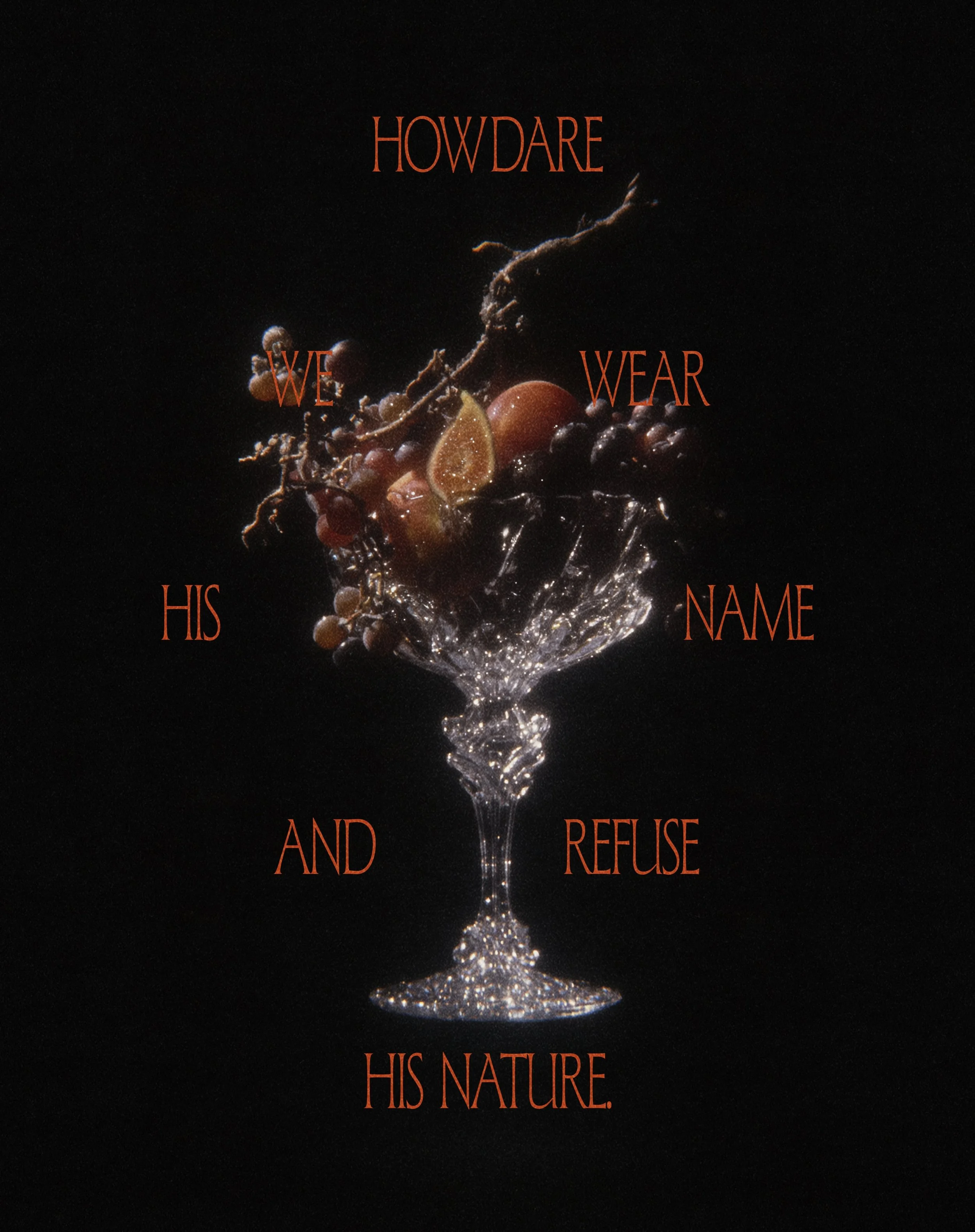 You can wear the name Christian and still bear fruit that looks nothing like Christ.