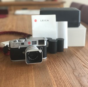 My Leica M6, with a Leica Summicron f/2 attached.