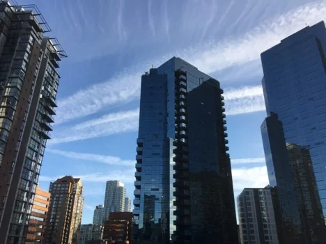 Cityscape near the conference hotel, Vancouver, BC. Photo by Anne Marie Lyons