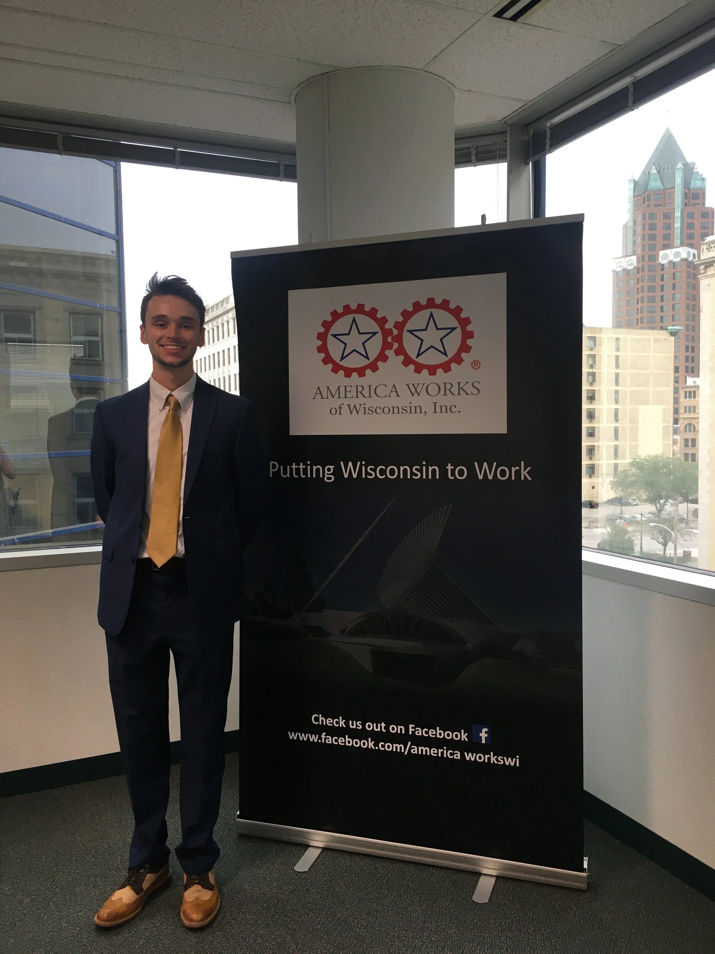 A Day in the Life of Work First Fellow Will Macheel