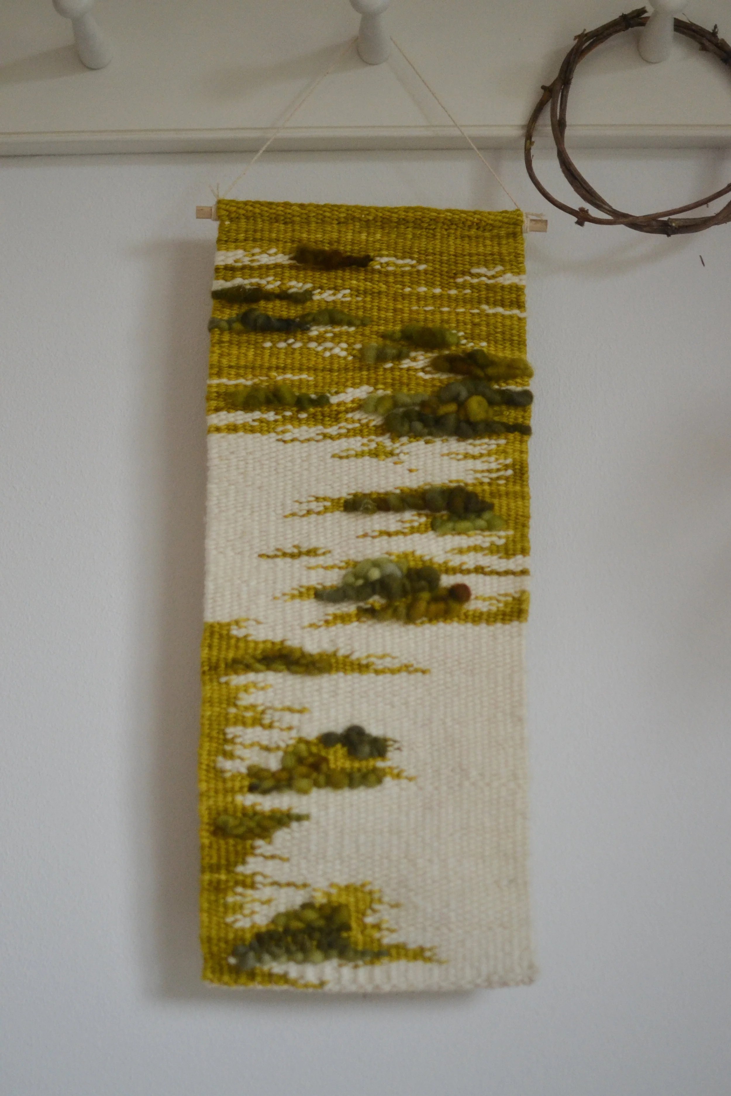 Soft Glow Wall Hanging by Mary Maddocks x Malabrigo 