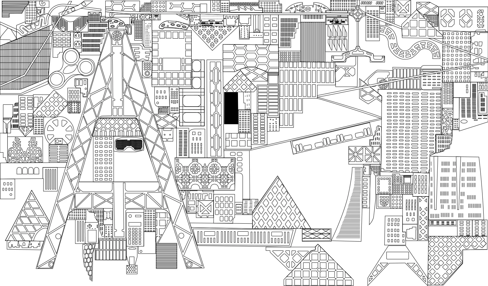 A-framescape Outline