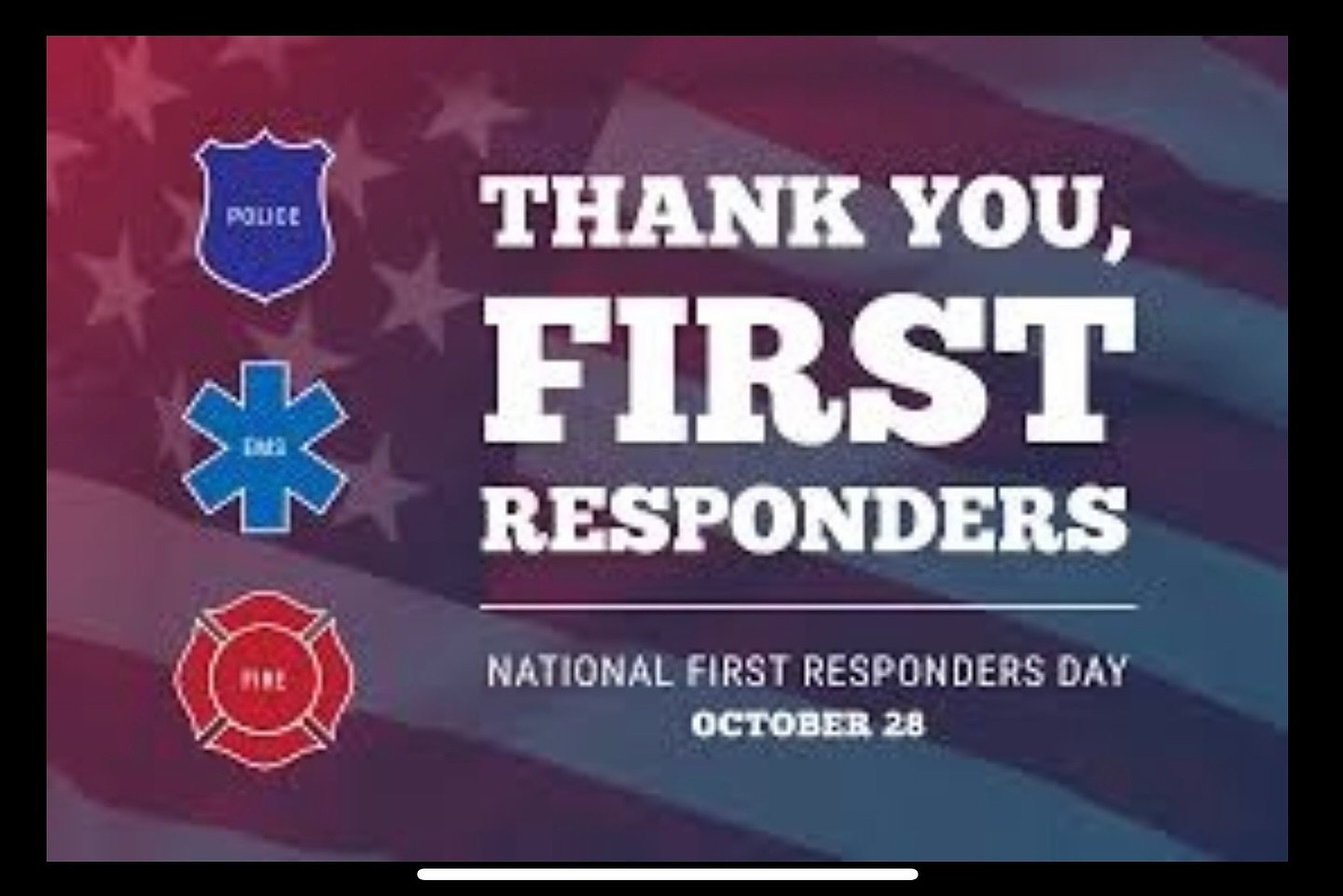 #thankyou #firstresponders #america