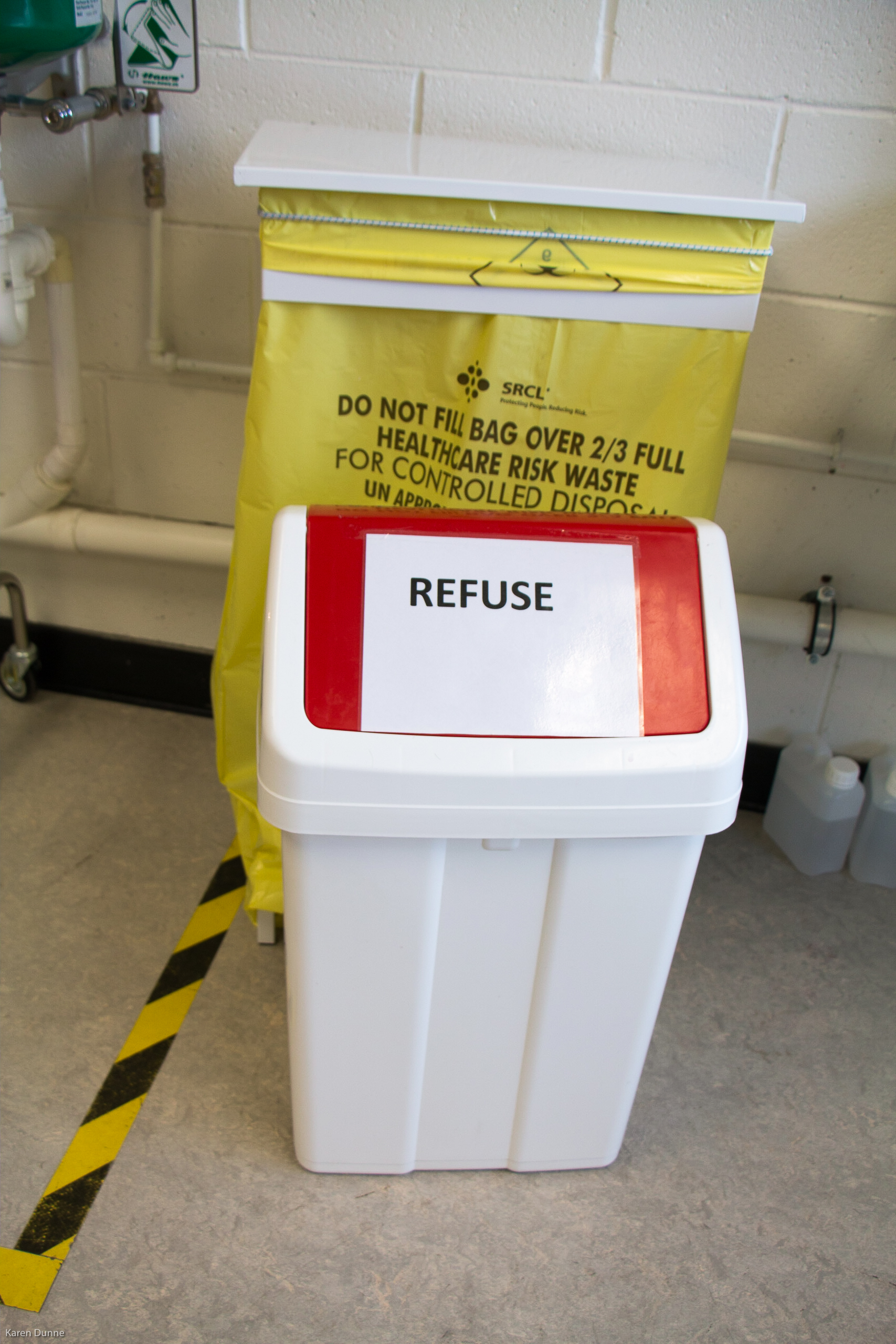 Refuse & soft clinical waste bins