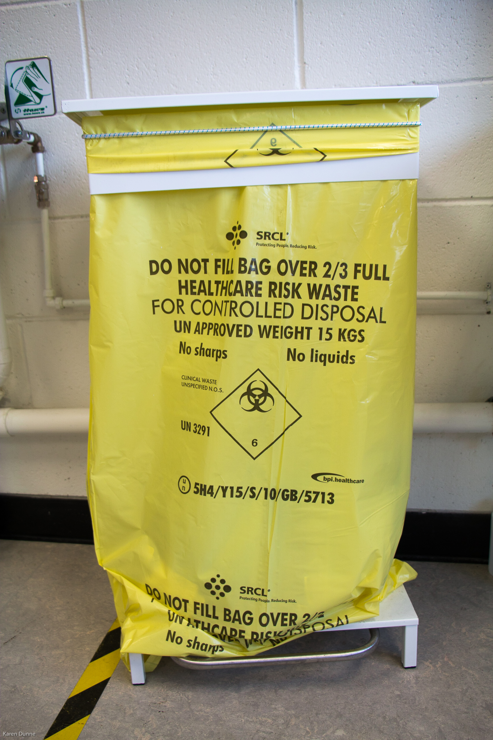 Soft clinical waste only