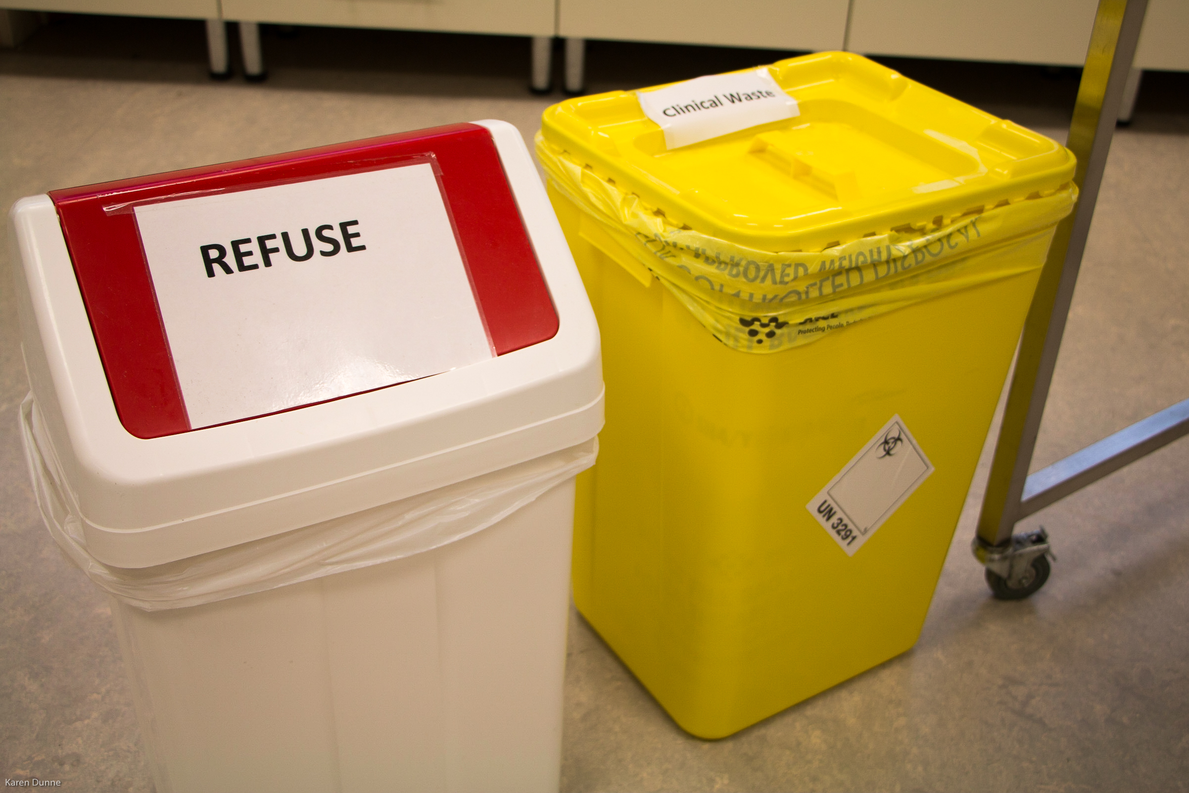 Refuse & rigid clinical waste bins