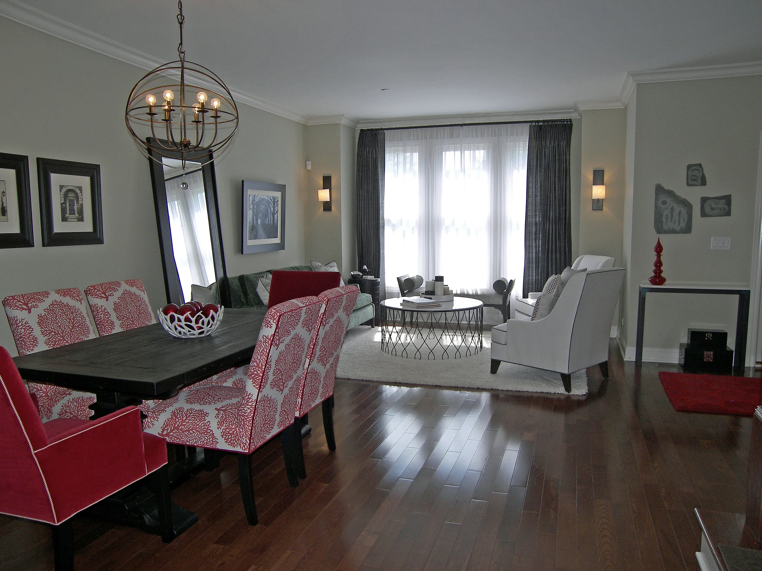 Wendy Nobriga ASID Park Ridge IL Living and Dining Rooms
