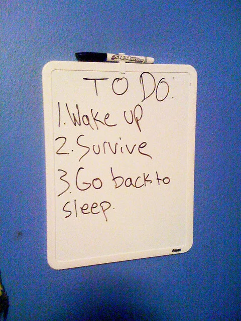 funny to do list