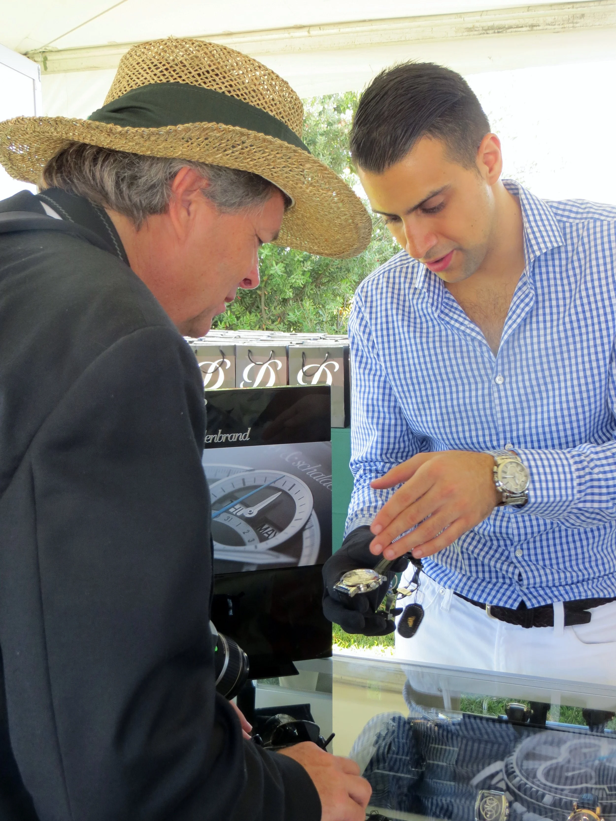D&S at the Concours d'Elegance guests.JPG